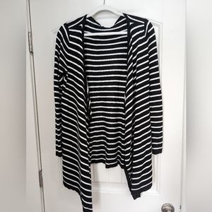 Open front drapey cardigan